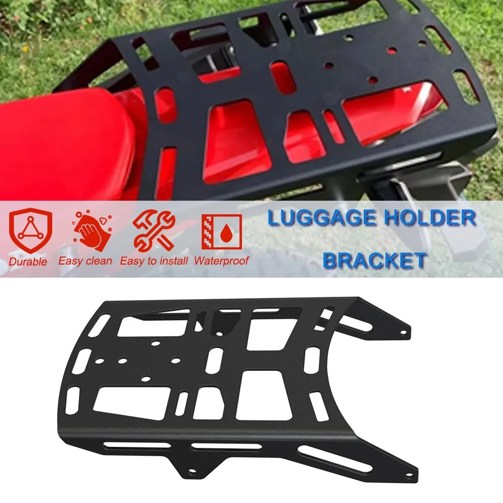 

Motorcycle For Honda CRF300L RALLY ABS CRF300LS 2021-2024 2023 2022 Rear Luggage Rack Holder Cargo Rack Tail Rack Support Shelf