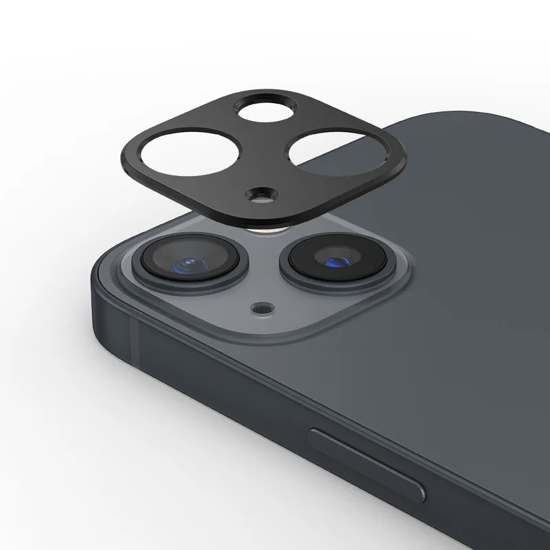 Protector de lente de cámara para iPhone 14 Pro/ProMax 2022, funda de aluminio antihuellas/antiarañazos, 14plus