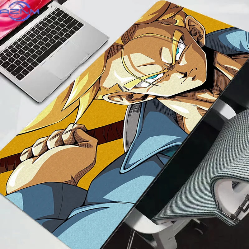 Xxl Mouse Pad Cool Dragon Ball DBZ Gamer Computer Mousepad Gaming Accessories Tablet Varmilo Keyboard Mausepad Durable Gift