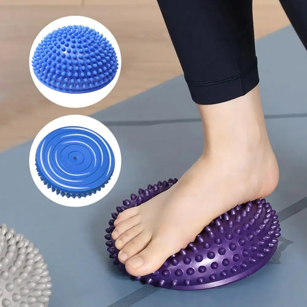 Massage Ball Half-ball Muscle Foot Body Exercise Stress Release Fitness Yoga Massage Ball