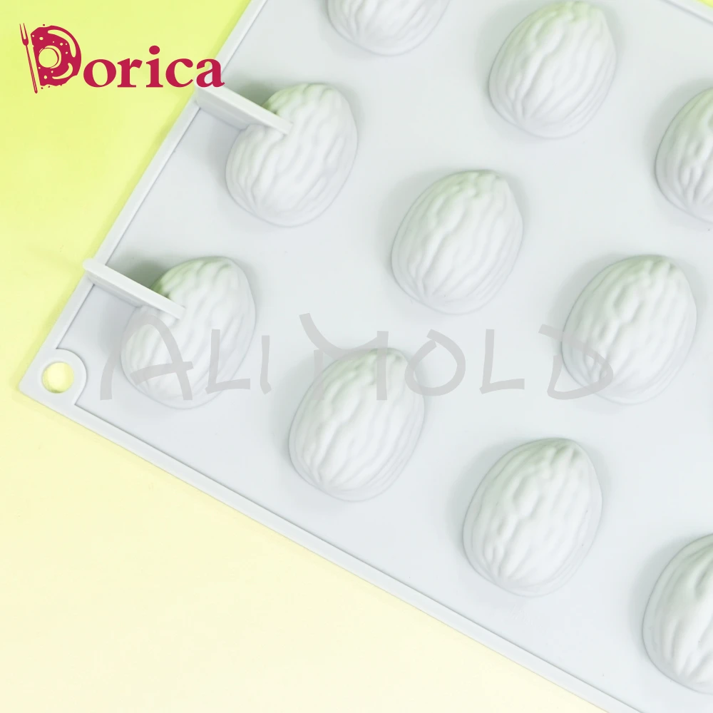 Forma Silikonowa Orzechowa do Puddingu, Musu Czekoladowego, Ciasta, Forma do Mydła, Świec, Narzędzia do Dekoracji Tortów, Akcesoria Kuchenne do Pieczenia