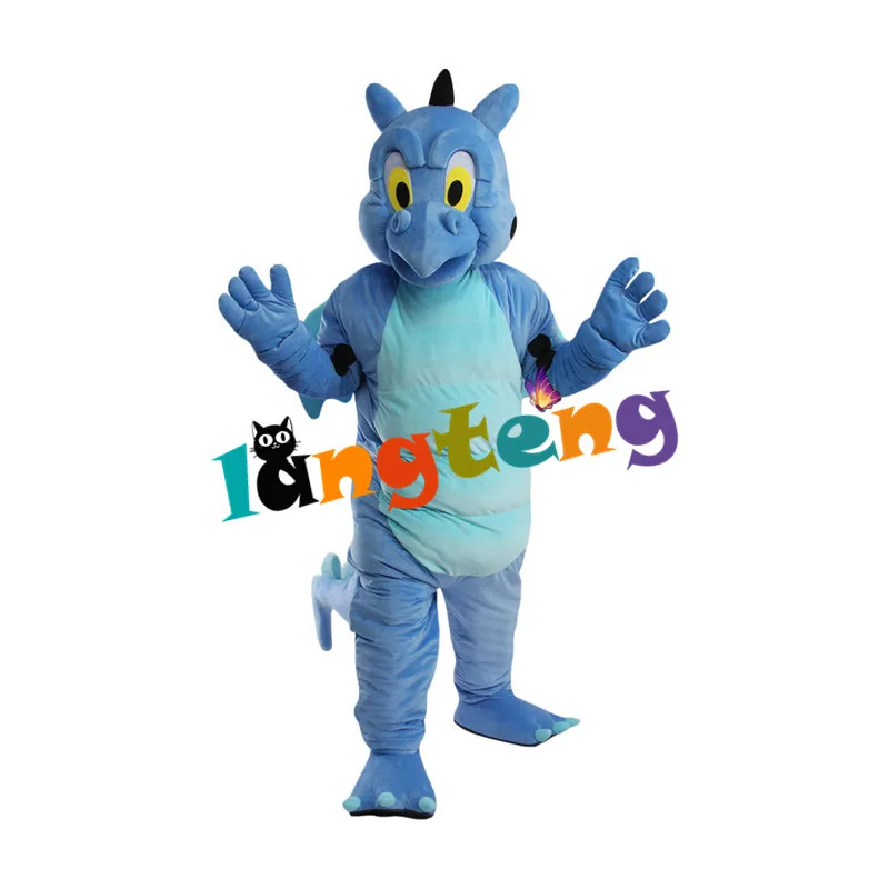 1303 lustige angepasste lila Dinosaurier Maskottchen Kostüm Cartoon Cosplay Fursuit für Erwachsene