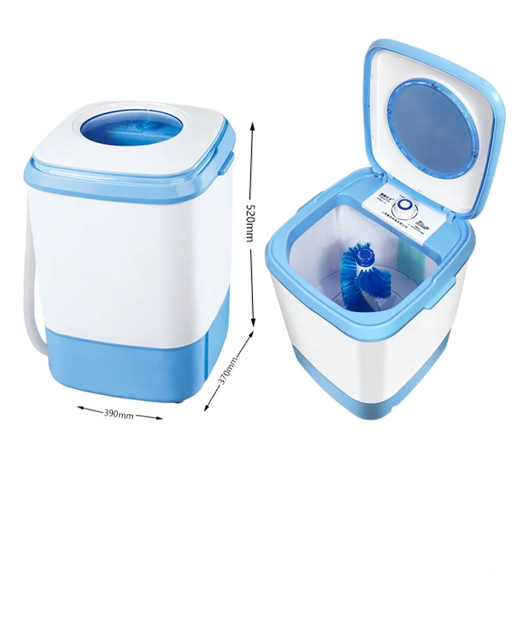 Mini shoes washing machine,   multi-functional portable dual-use semi-automatic household