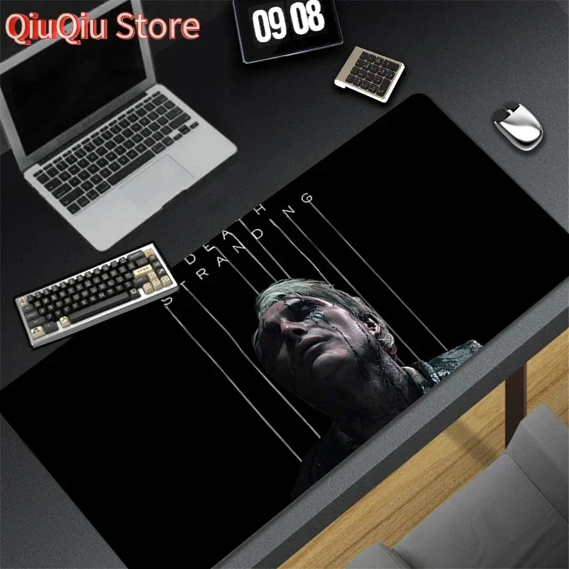 

Коврик для мыши, компьютерные игровые аксессуары, коврик для клавиатуры, офисный ПК, резиновый коврик для мыши с героями мультфильмов, Decoracion Desk Death Stranding 2, коврик для мыши