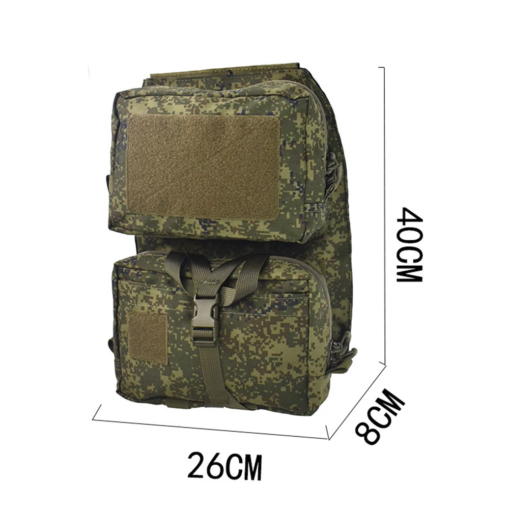Taktische Weste mit Rucksack, wasserabweisend, Tarnmuster, abnehmbarer Trinkrucksack, russische Little Green EMR Ausrüstung für Jagd und Schießsport – Detail 1