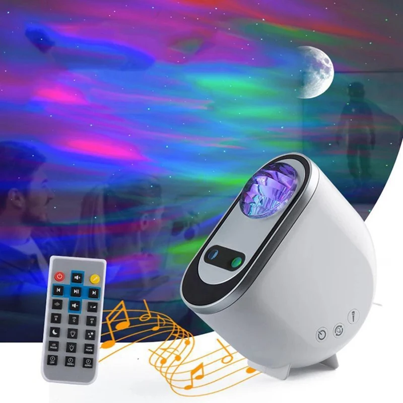 Bluetooth Aurora Borealis Projector  Aurora Luminaires For Home Room Decoration Bedroom Decorative