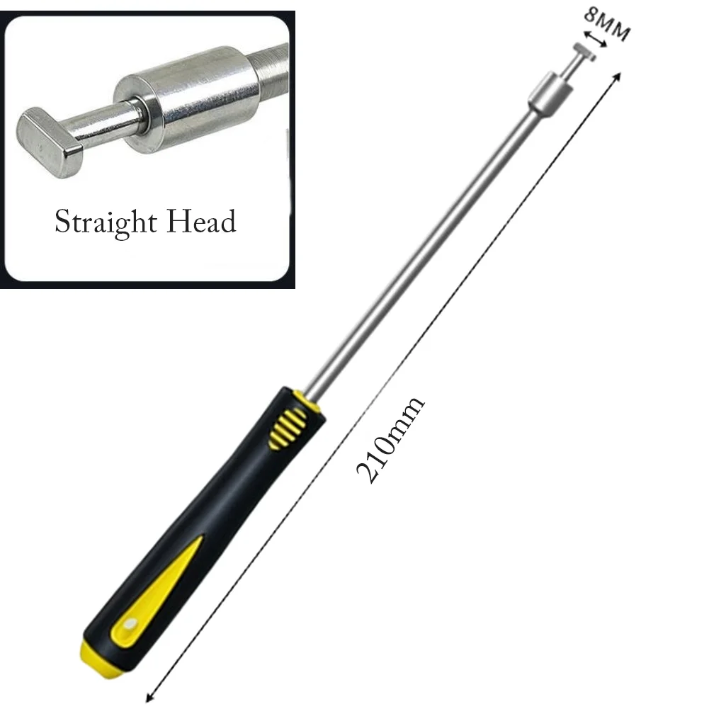 Car Door Handle Removal Tool Straight Curved Head Detacher Wrench Auto Repair Automotive Exterior Door Handle Removal Tool