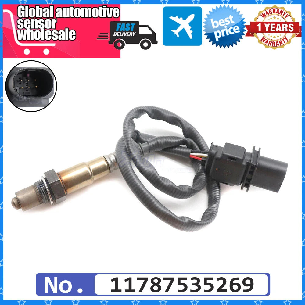 NEW Upstream Right Air Fuel Ratio Lambda O2 Oxygen Sensor For BMW E60 E65 E66 550i 650i 750i 120i 760Li 4.8L 03-12 11787535269