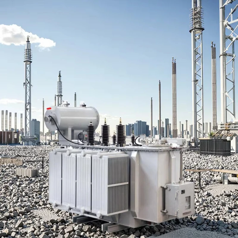Transformador de Potencia Trifásico Sumergido en Aceite 1 2 10 30 MVA 66 69kV IEC60076 50 60Hz