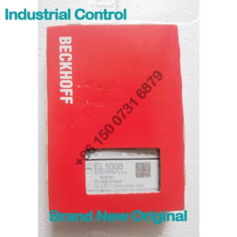 Beckhoff, EL1008, digital input, 8 channels, digital input module 24V DC