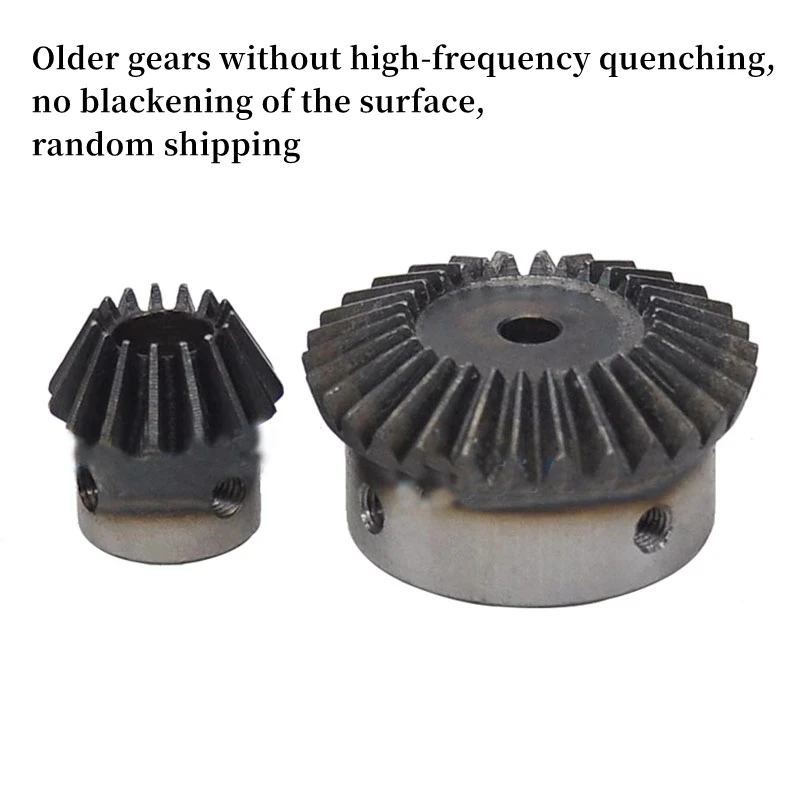 1pcs Single 1 Mod Bevel Gear 1:2 20/40 Teeth Bore 6/8/10/12/14/15mm 45# Steel 1M Mechanical Transmission Parts Gear