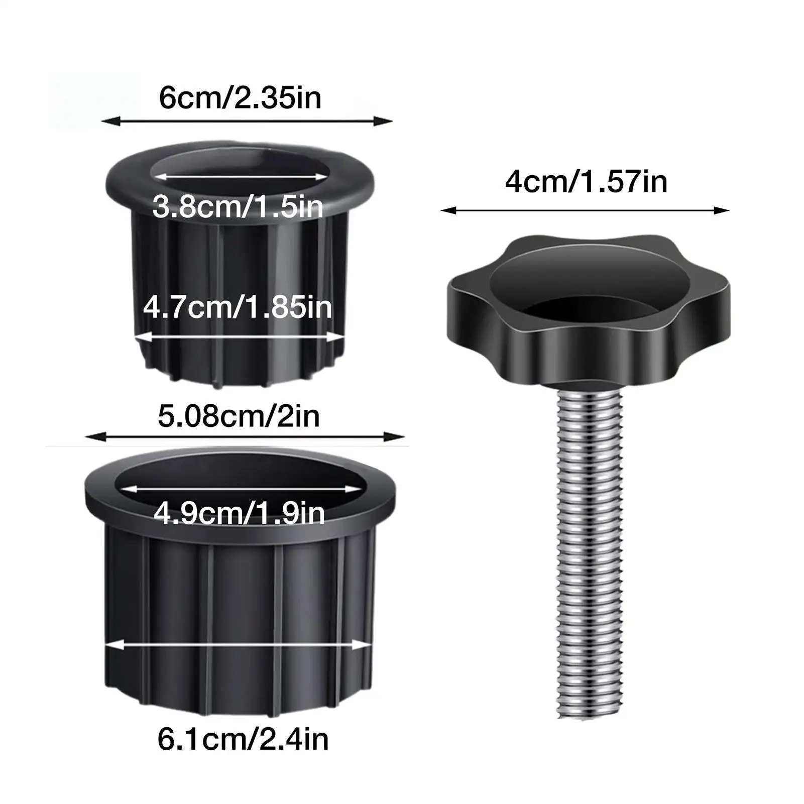 المظلة قاعدة دعم ثقب حلقة التوصيل غطاء مظلة فناء حامل استبدال 6/12 قطعة مظلة ثقب سفلي التوصيل ﻿