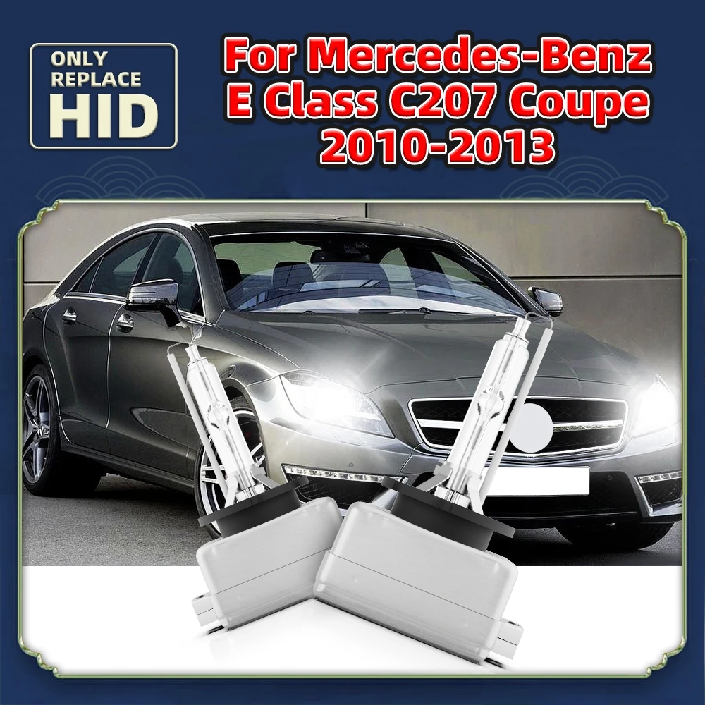 

2 шт. 35 Вт HID лампы D1S Авто Передние фары комплект для замены 6000K для Mercedes-Benz E Class C207 Coupe 2010 2011 2012 2013
