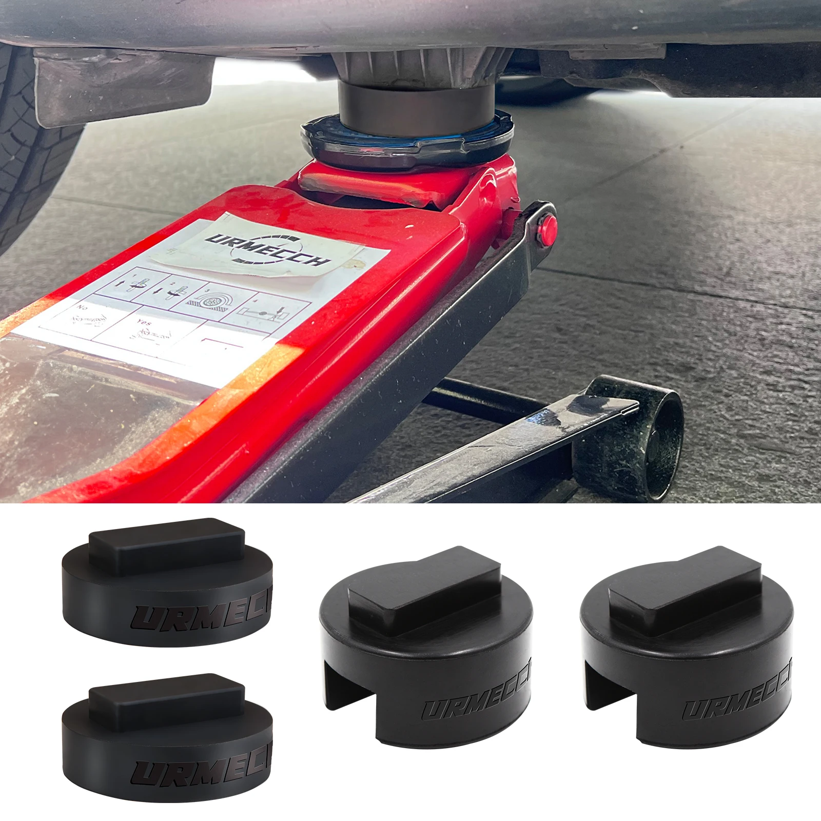 

Car Jack Pad for BMW and Mini Rubber Pucks Block Fits Hydraulic Bottle Jack Floor Jack Scissor Jack Lift Jack Stand 4Pack