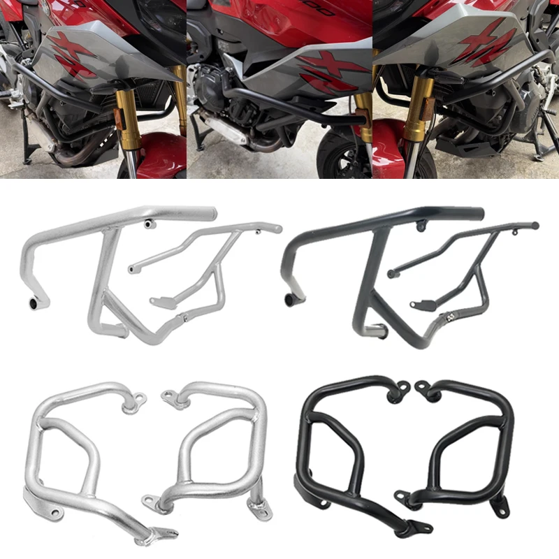 

For BMW F900R F900XR Upper Lower Engine Guard F 900R F 900XR 2020 2021 2022 2023 Motorcycle Crash Tank Bar Bumper Fairing Frame