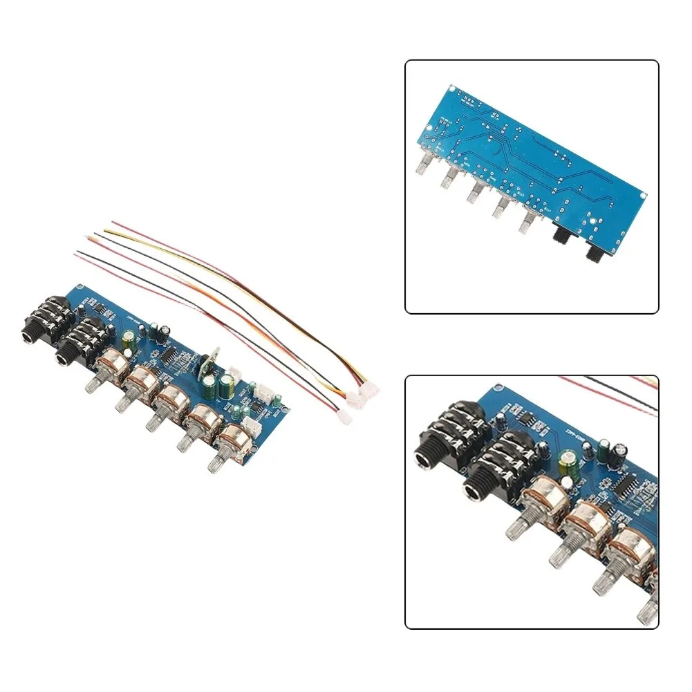 PT2399 Karaoke Microphone Preamp Board With  FOR ECHO  Reverb Delay Effect  For Test Measurement Tool Accessory