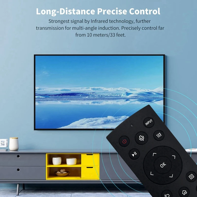 Controle remoto para HISENSE Smart LED TV, fácil de instalar, substituir ERF3Q90H