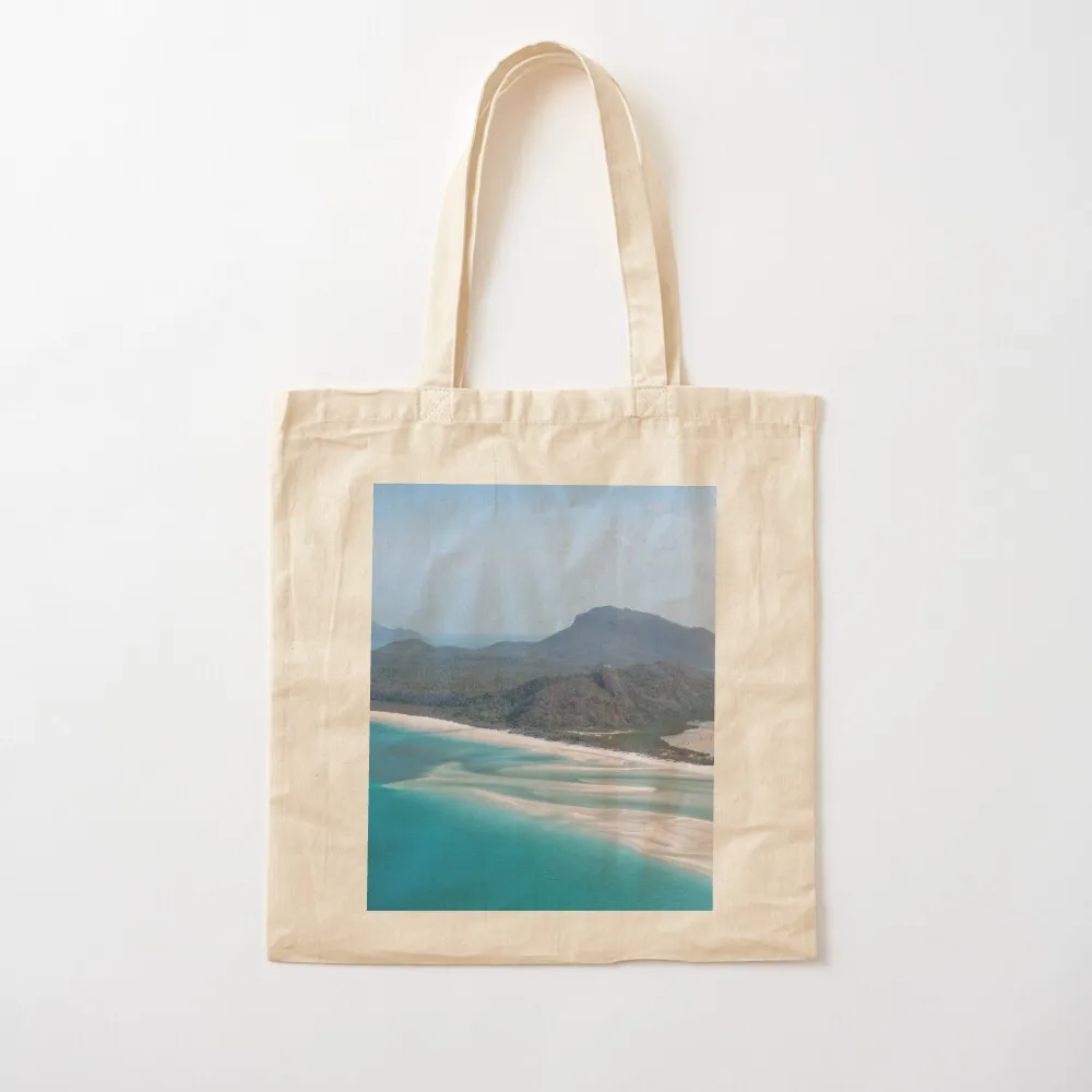 Hill Inlet from above Tote Bag tote bag men tote bags aesthetic bags cloth bags