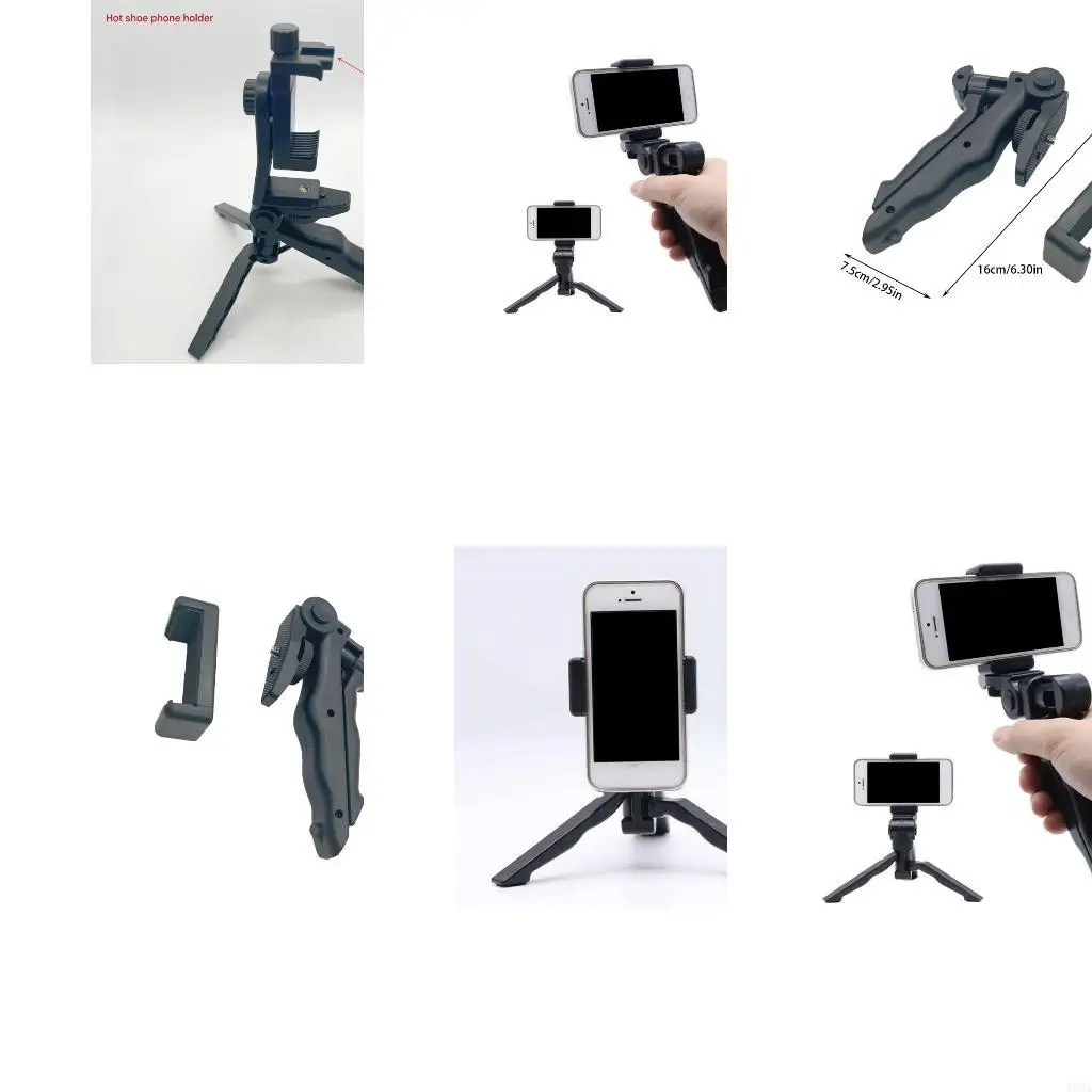 193A Small Desktop Stand With 360degree Head Travel Tripod Stand For Phone Holder