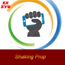 EXZYU Shaking Prop Real Life Escape Room shake the vibration sensor for certain time to Unlock Chamber Room