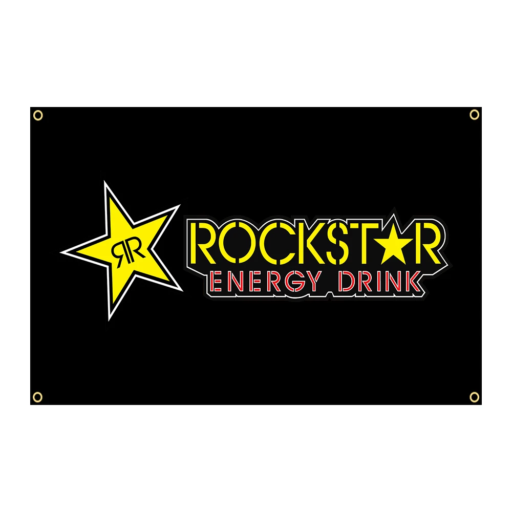 ELECTION  3x5ft 90x150CM rockstar energy drink Flag Banner Advertising Decoration