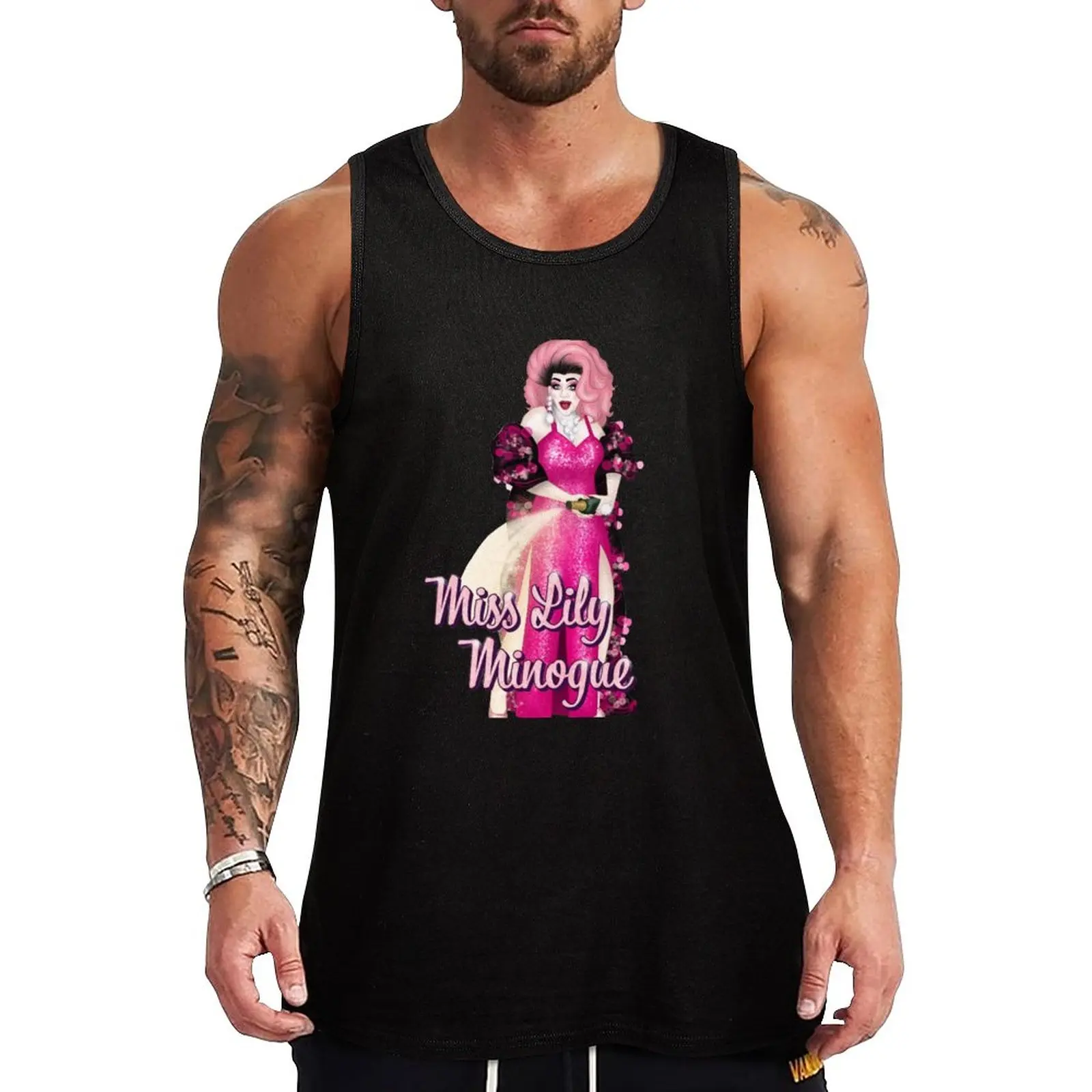 

New Miss Lily Minogue - The Fabulous Tank Top bodybuilding for men gym shirts sports clothes for men Sleeveless T-shirt