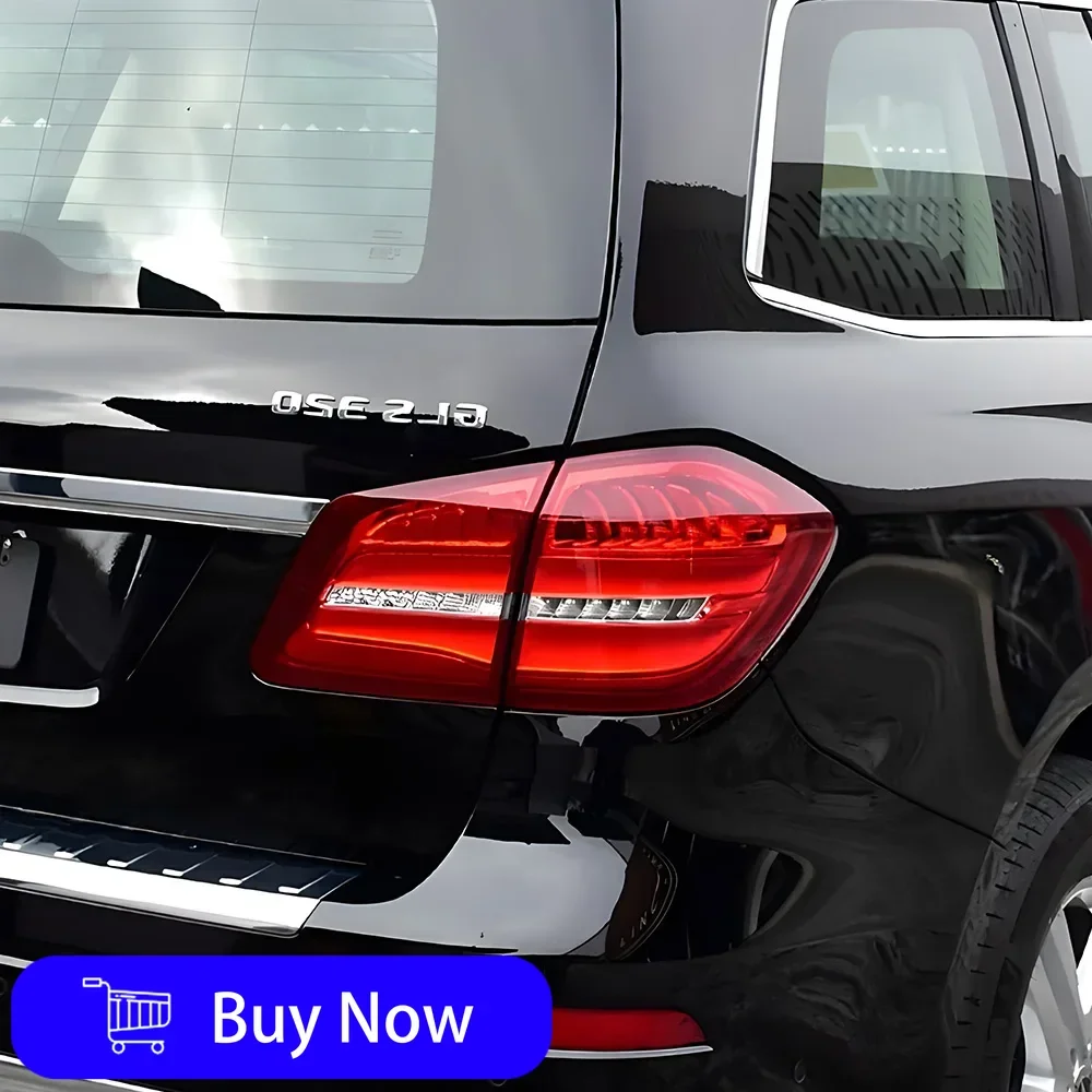 

Для Benz GLS 320 350 400 450 X166 2013-2019 светодиодные автомобильные задние фонари в сборе, обновленный новый стиль, мигающий сигнальный свет, аксессуары для инструментов