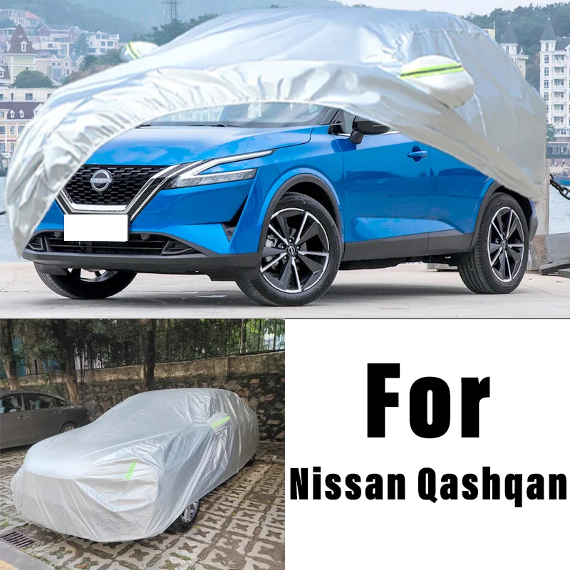 

For Nissan Qashqan Outdoor Protection Full Car Covers Snow Cover Sunshade Waterproof Dustproof Exterior Car Accessories
