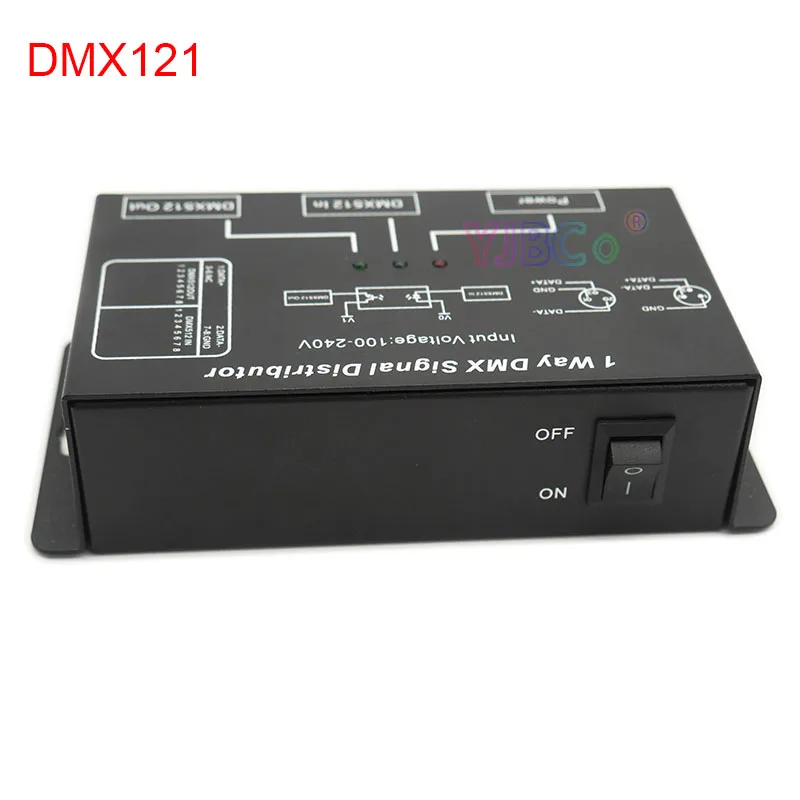 Splitter amplificatore LED DMX512;