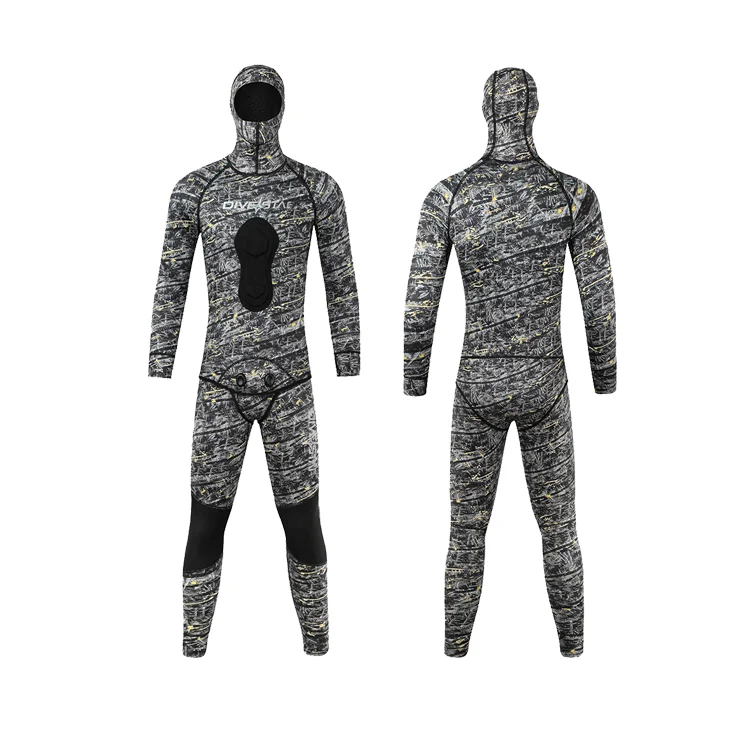 DIVESTAR Groothandel Camouflage 3MM neopreen open cel man onderwatervissers wetsuit