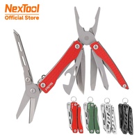 NexTool Mini Flagship Keychain 10 In 1 EDC Folding Hand Tool Multi Tool Screwdriver Pliers Bottle Opener for Outdoor Scissors