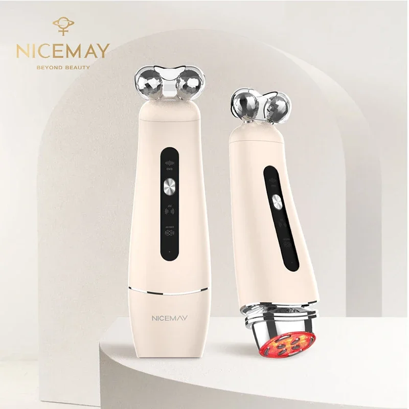 Luxury Microcurrent Facial Toning Device Face Lifting Anti Wrinkle Machines Home Use Beauty Equipment Facial Massager