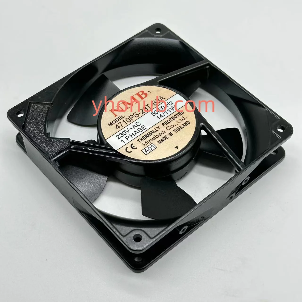 NMB-MAT 4710PS-23T-B3A A01 AC 230V 11W 120x120x25mm Server Cooling Fan