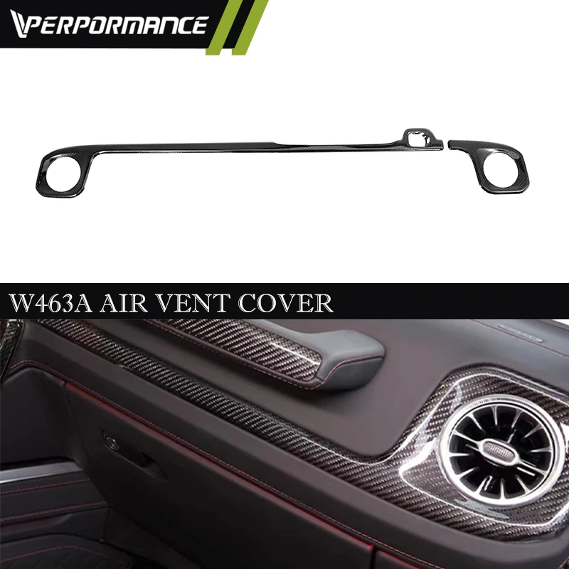 2019-2024 G ClassDry carbon fiber W464 Air conditioning vent W463A air vent cover G500 G63 G350 inner auto parts Interior trims