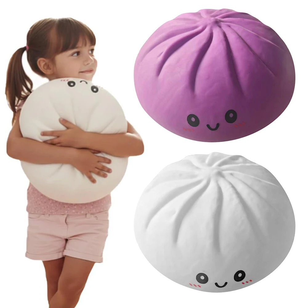 

Гигантские мягкие игрушки-сквиши в форме пельменей, антистрессовые сенсорные игрушки для снятия тревоги