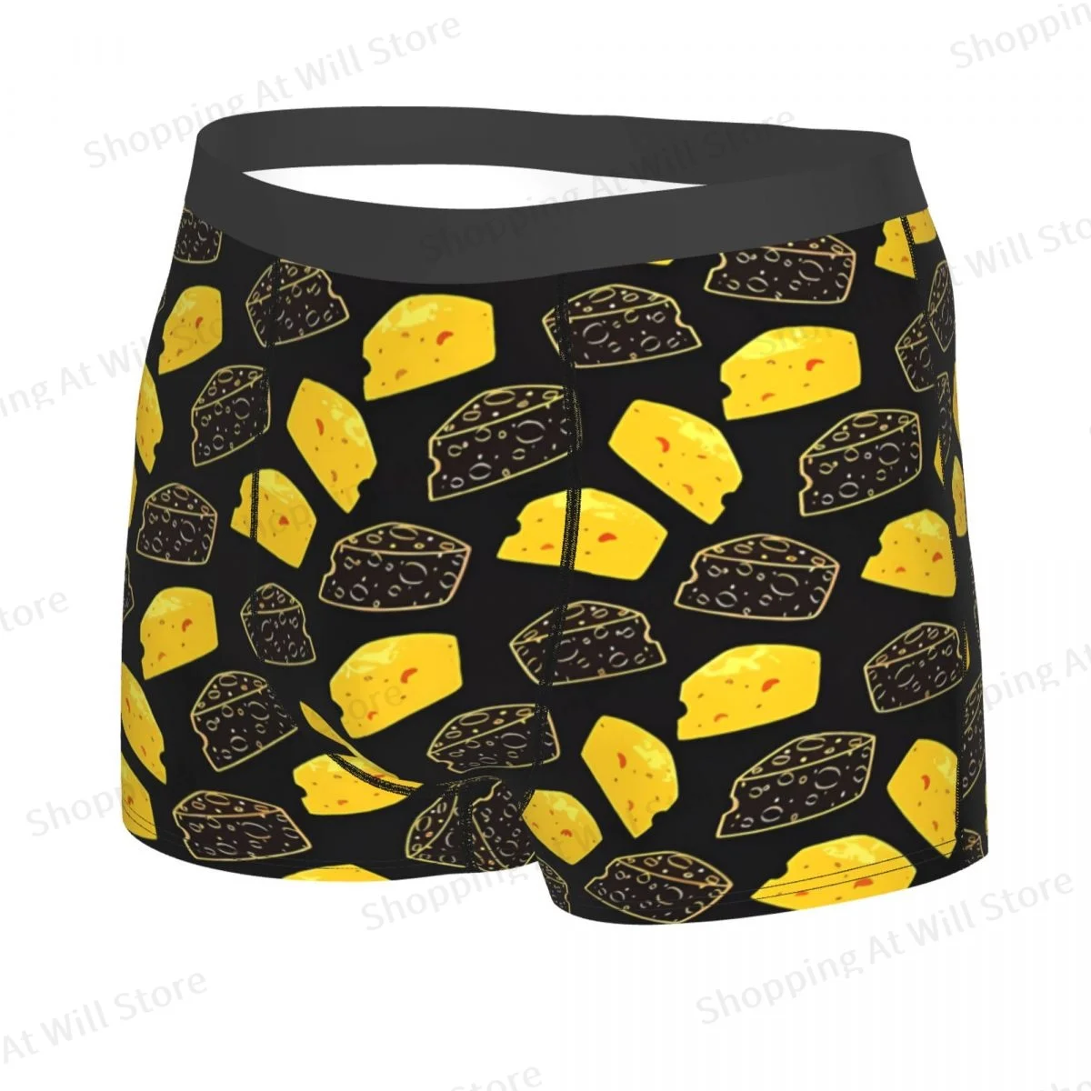 Wisconsin Cheese Heads Men Boxer Briefs Highly Breathable Underpants Top Quality Print Shorts Gift Idea