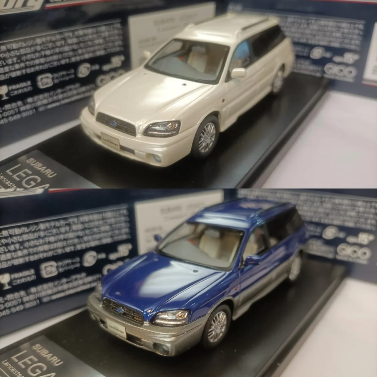 

Hi Story 1:43 For Legacy 2001 Wagon JDM Simulation Limited Edition Resin Metal Static Car Model Toy Gift