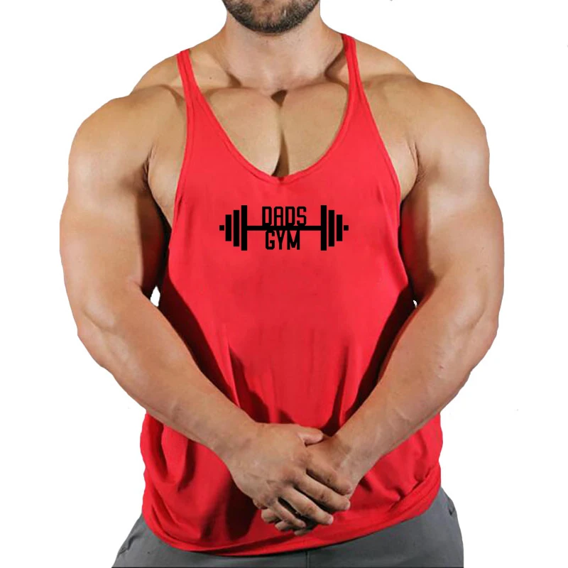 Bodybuilding Tank Tops Men Gym Fitness Sleeveless Shirt Male New Stringer Singlet Summer Casual Fashion Printed Undershirt Vest