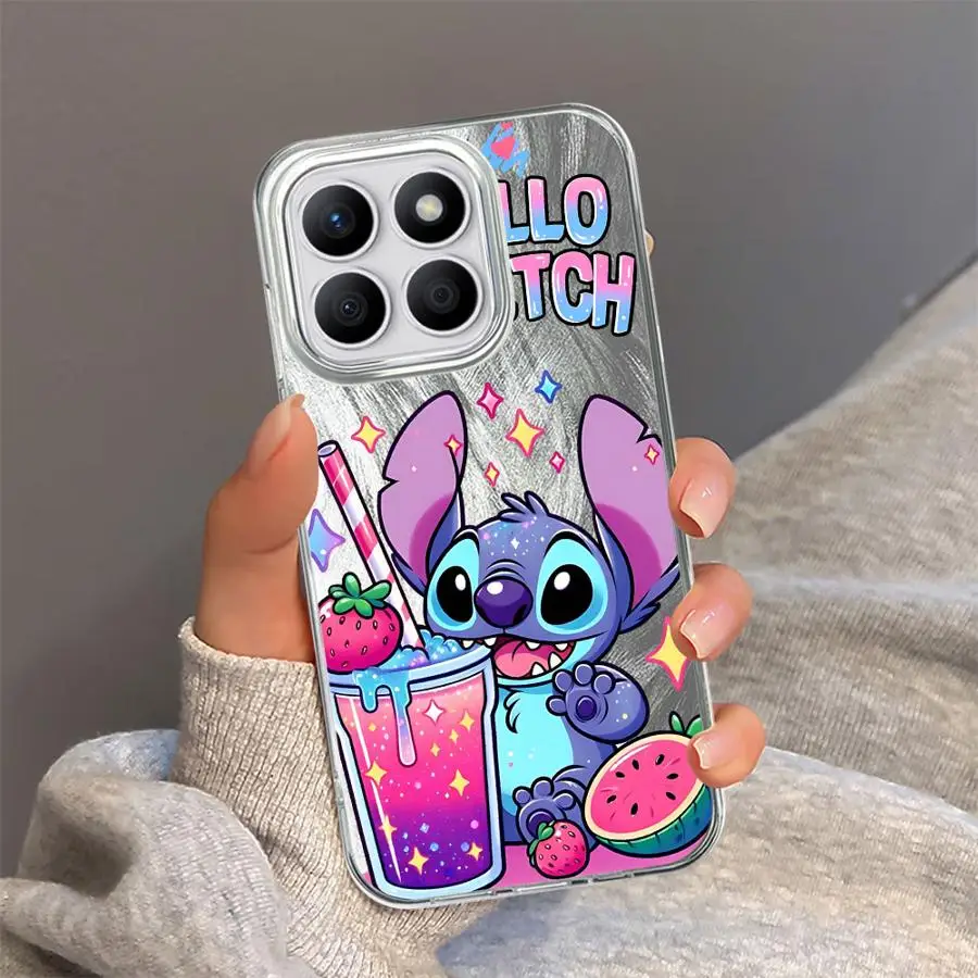 Чехол для Honor 200 400 Lite X8a X8b 200 Pro X9a X9b X8c X9c X7b Задняя крышка Phoen Disney Cute Stitch