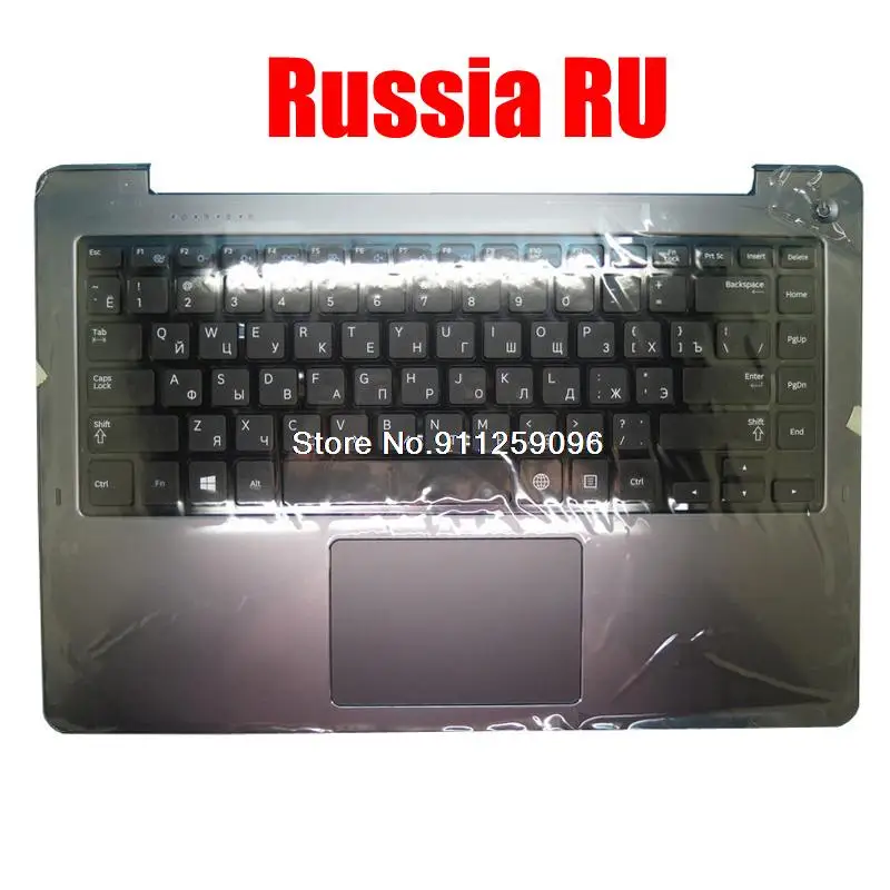 

Laptop PalmRest&Keyboard For Samsung NP540U4E NP530U4E 540U4E 530U4E Russia RU Germany GR French Arabic ARFR Hebrew HB Touchpad