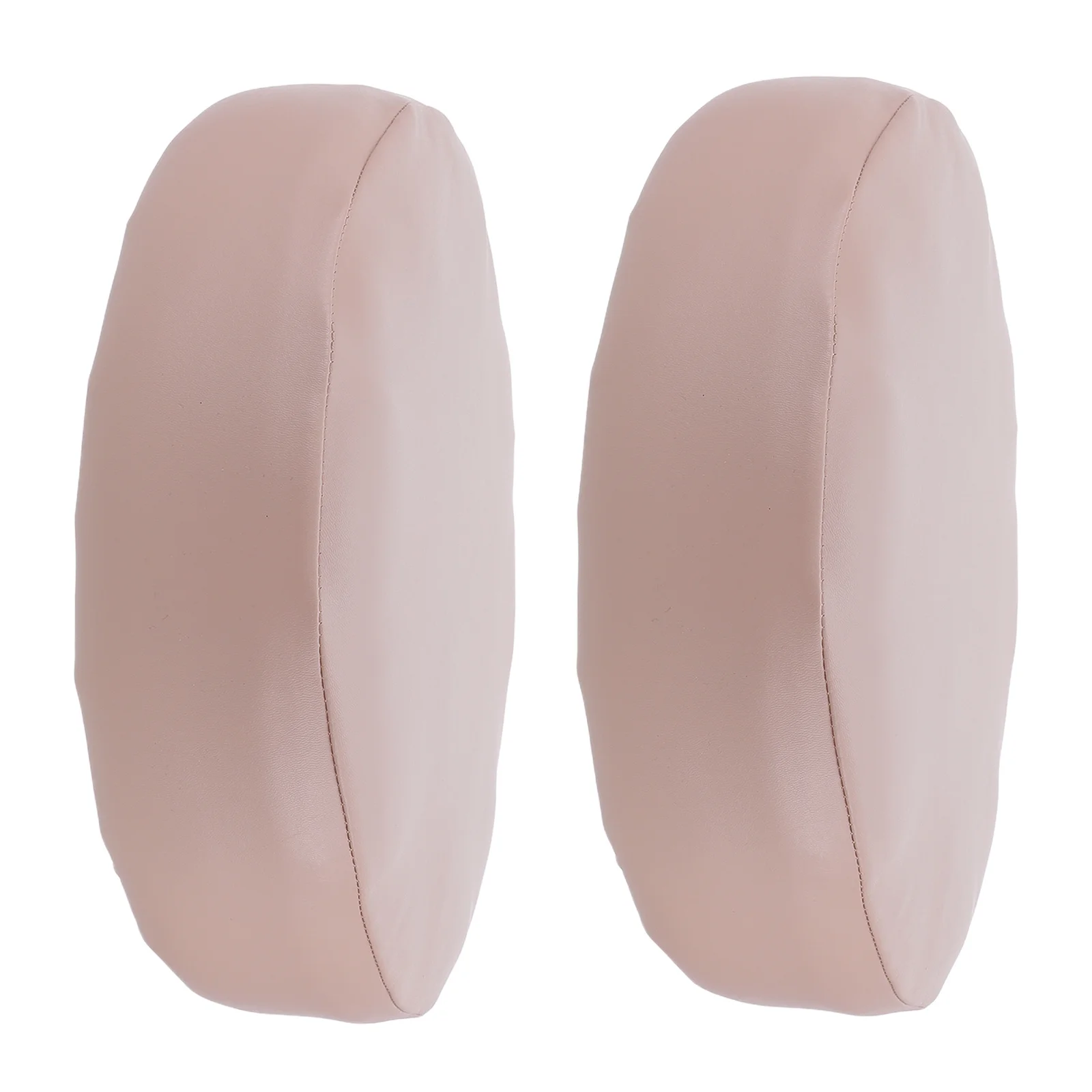 

2Pcs Waterproof Bar Stool Covers PU Round Seat Protectors Elastic Band Fit for Kitchen Restaurant Furniture Slipcover