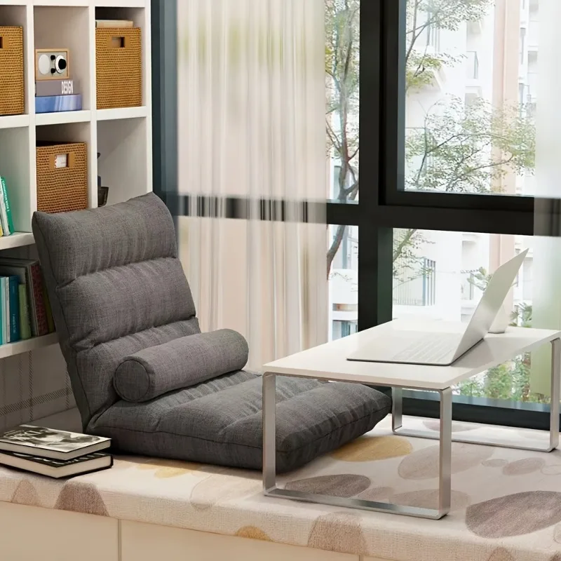 أريكة قابلة للطي، أريكة كسولة للاستخدام الفردي، داخلية/خارجية، مستلق، تصميم مريح، خفيف الوزن، مدمج، مناسب للشرفة #2