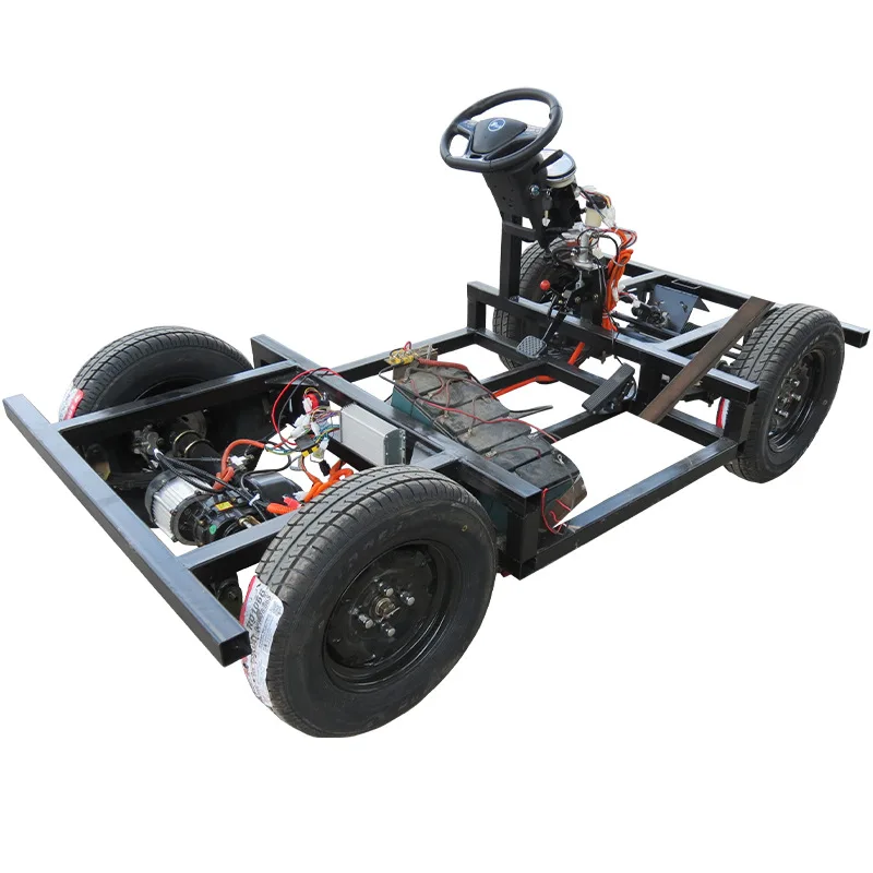 Electric four-wheeled float chassis outdoor performance car potting car cruising load performance tour car