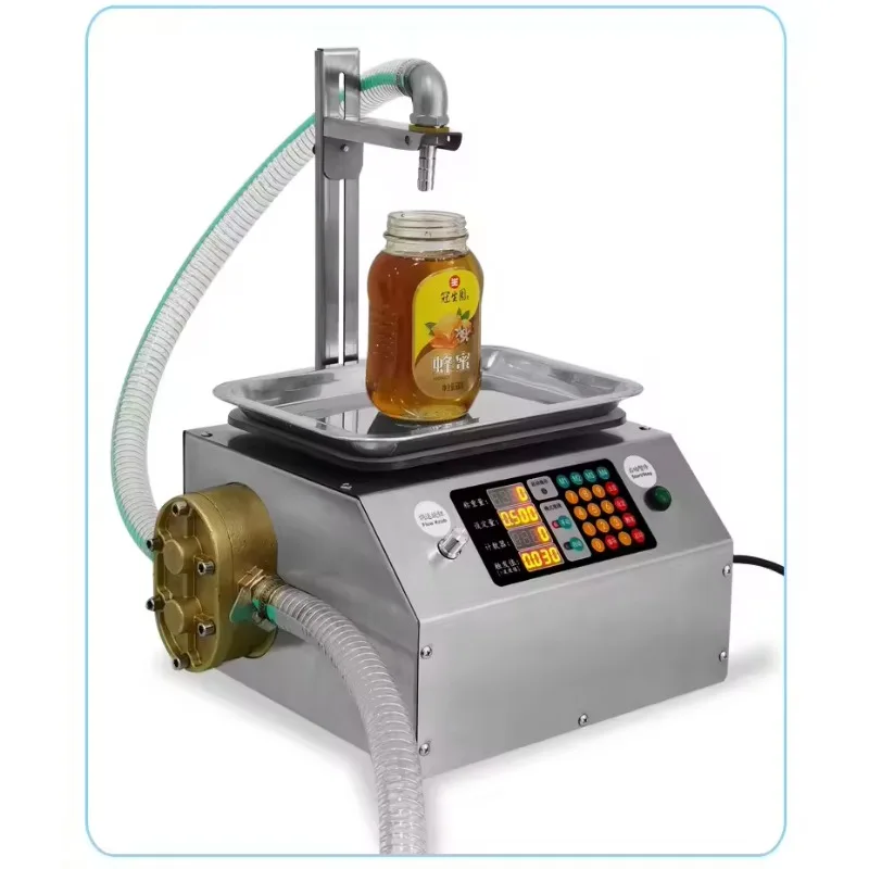 Large Flow Weighing Filling Machine Household and Commercial Use Cream Edible Oil Sesame Paste Oil Sauce Honey Filling Machine