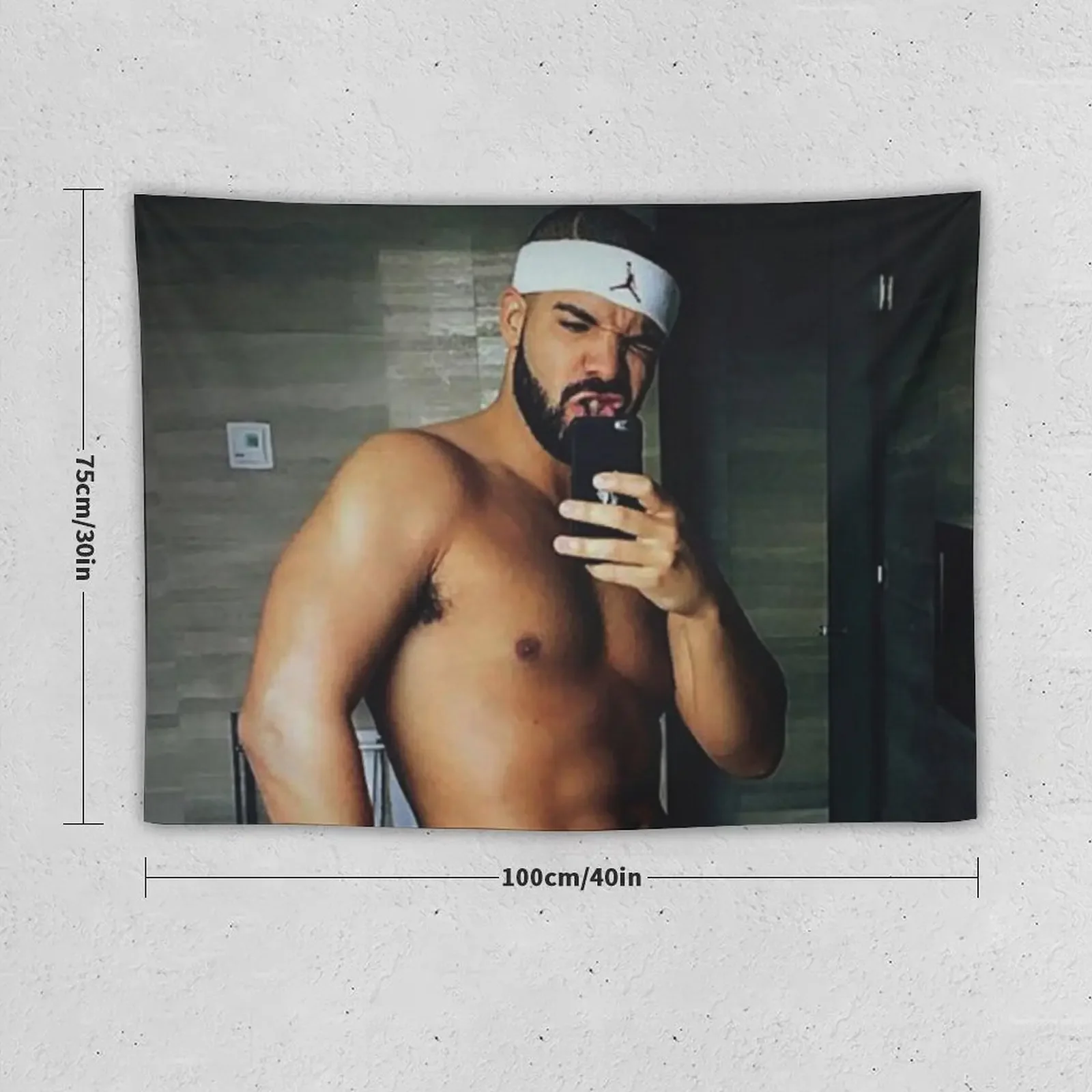 Drake Shirtless Tapestry Living Room Decoration Things To Decorate The Room Tapestry