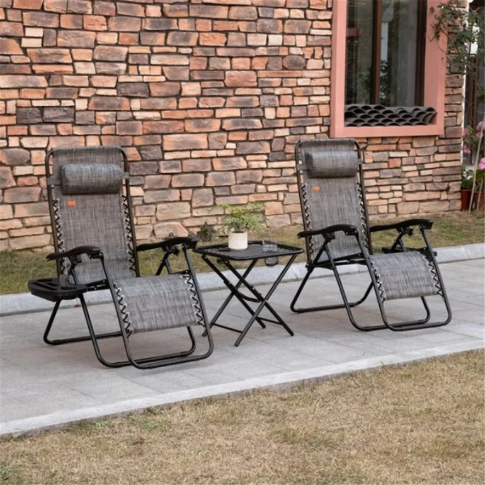 

Fold-out recliners, cool, quick-drying, breathable mesh seats, fold-out powder-coated steel frames, water-safe, and lightweight