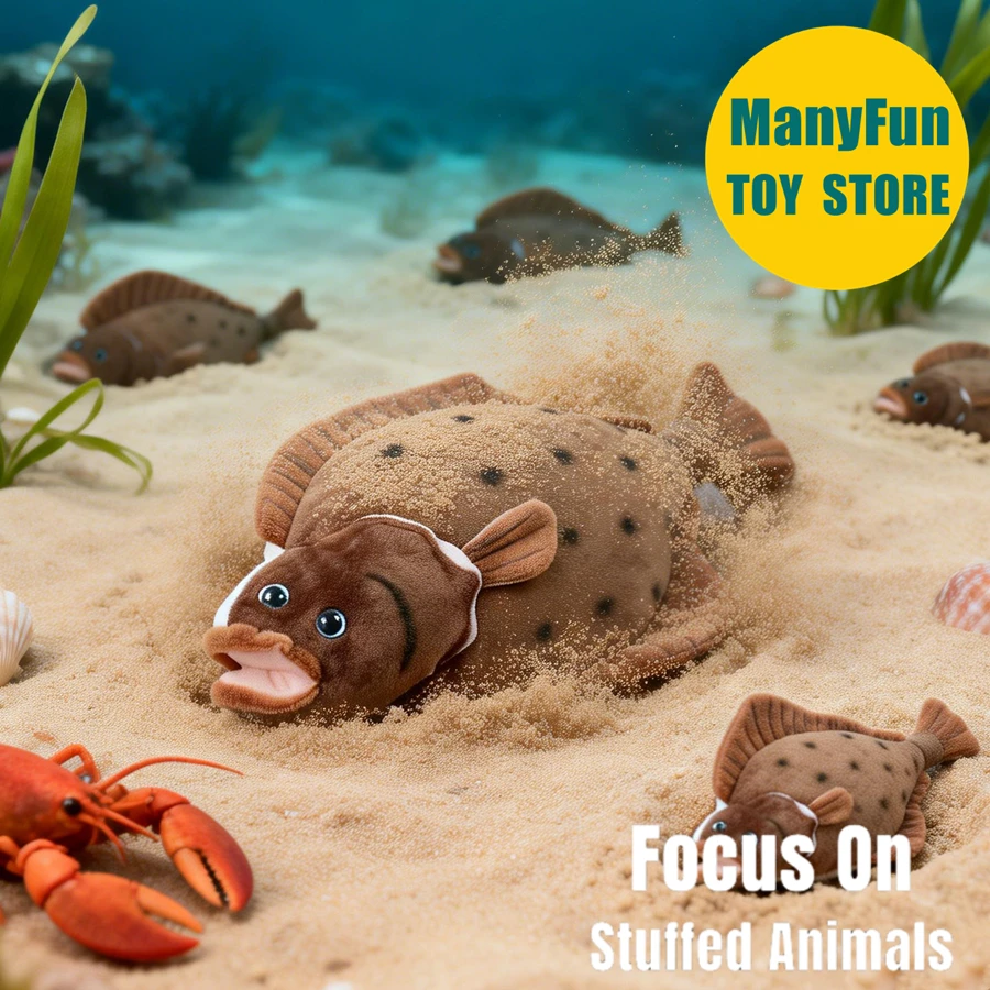 Flatfish Plush Toy …