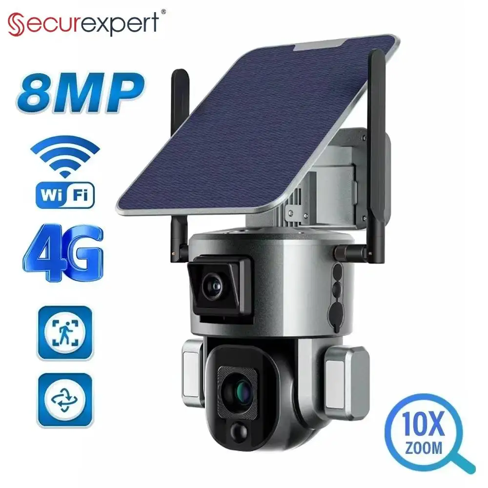 4K 8MP Dual Lens 10…