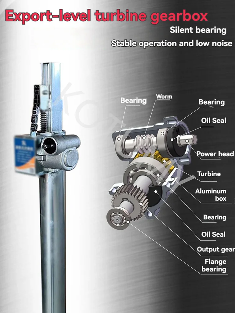 Multi-function Gypsum Board Lift 3.8m/4.1m Electric Manual 3-in-1  Ceiling Artifact Woodworking Decoration Stainless Steel Tool