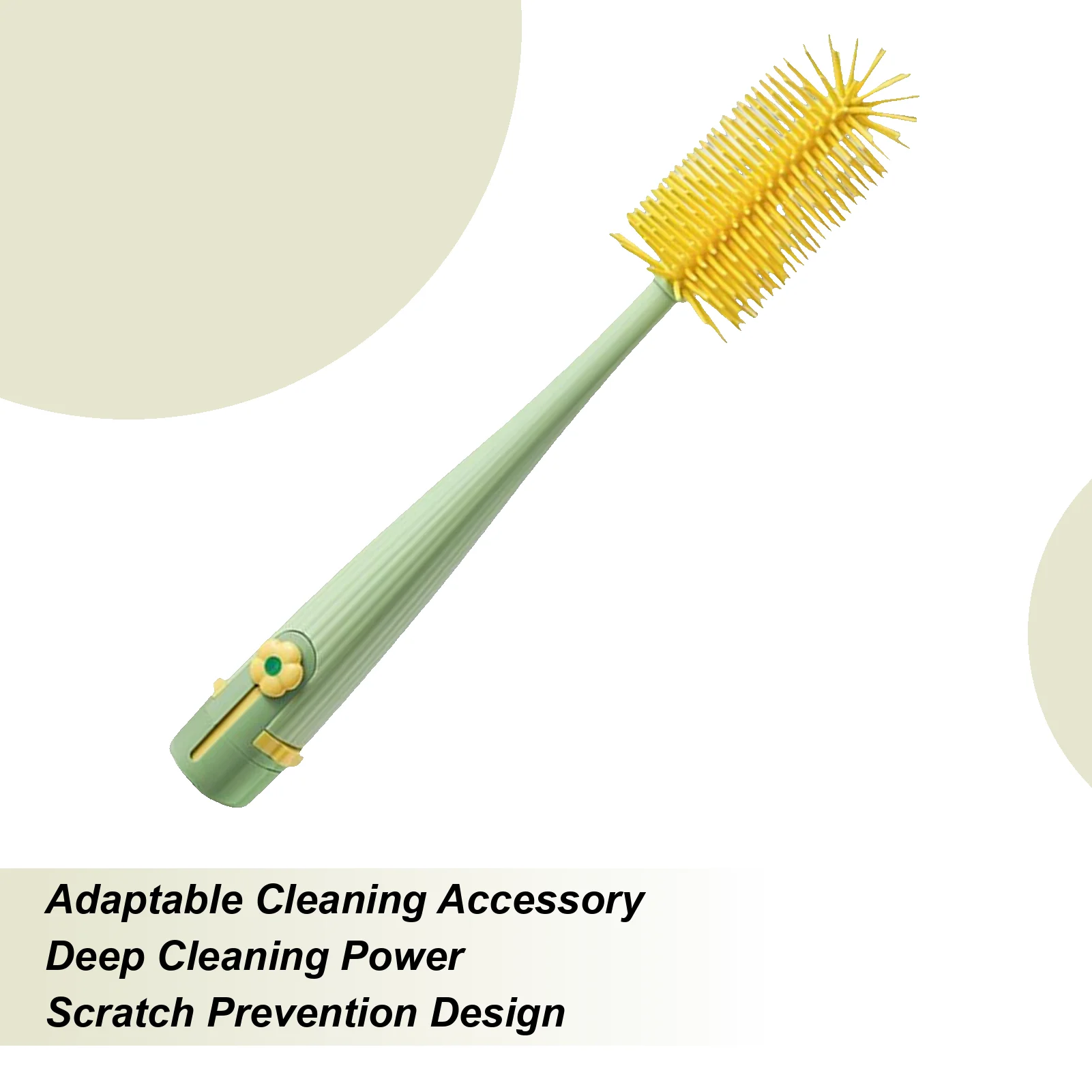 

Bottle Brush Detail Brush For Cup Lid Cleaning Portable Cups Washing Scrubber Tools For Crevices Grooves Straws Nipple Juicers